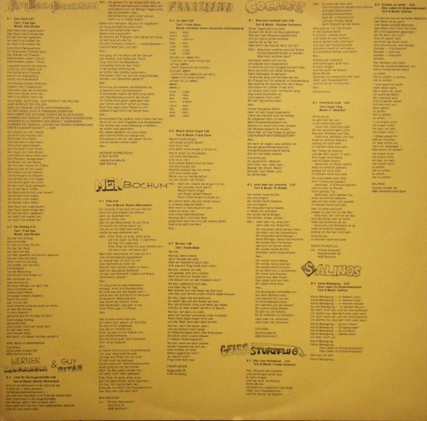 Cover zu Various - Schöner Wohnen - Abber Fix! | 1982 | Vinyl | Rock | Germany Schallplatten Ankauf