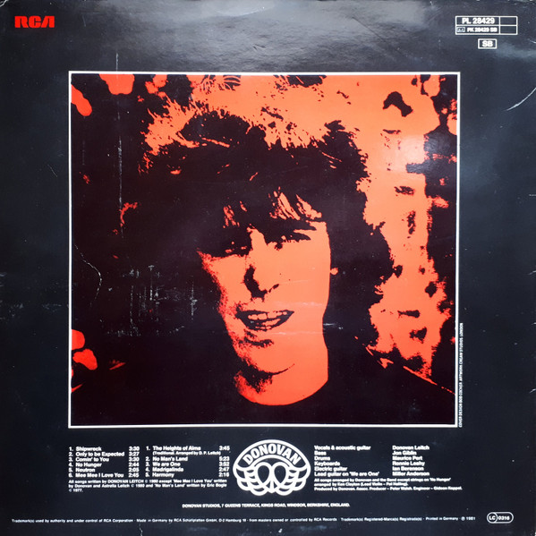 Cover zu Donovan - Neutronica | 1981 | Vinyl | Rock, Pop | Germany