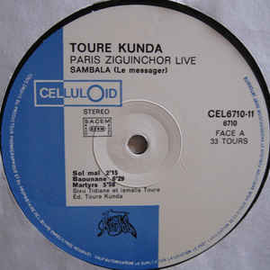 Cover zu Touré Kunda - Live Paris-Ziguinchor | 1984 | Vinyl | Reggae, Folk, World, & Country | France