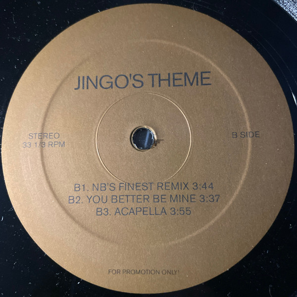 Cover zu David Fascher Feat. Mr. Freeman & Lincoln (4) - Jingo's Theme | Vinyl | Hip Hop | Germany Schallplatten Ankauf