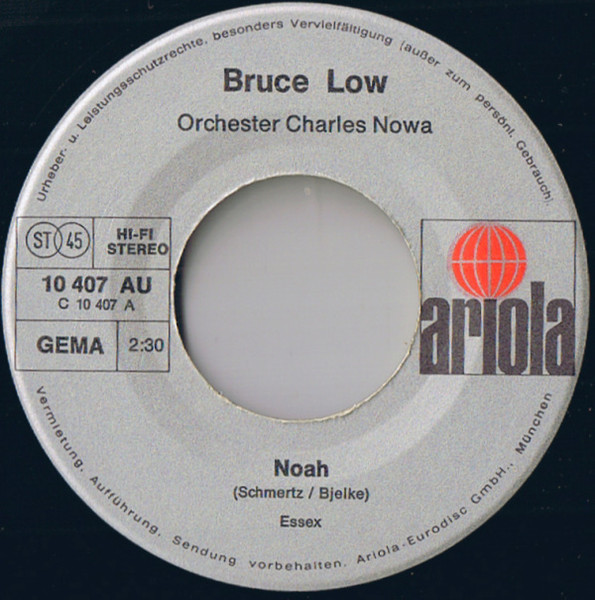 Cover zu Bruce Low - Noah | 1971 | Vinyl | Funk / Soul, Pop | Germany Schallplatten Ankauf