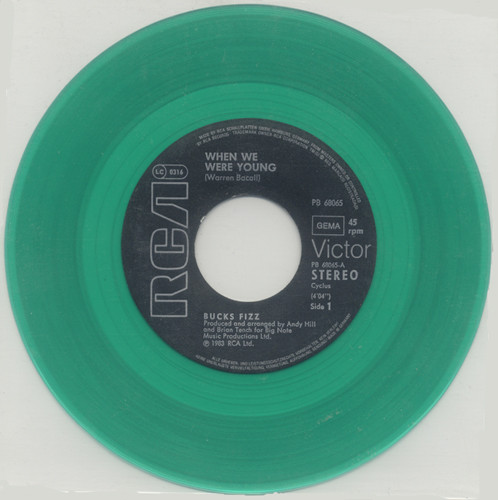 Cover zu Bucks Fizz - When We Were Young | 1983 | 7