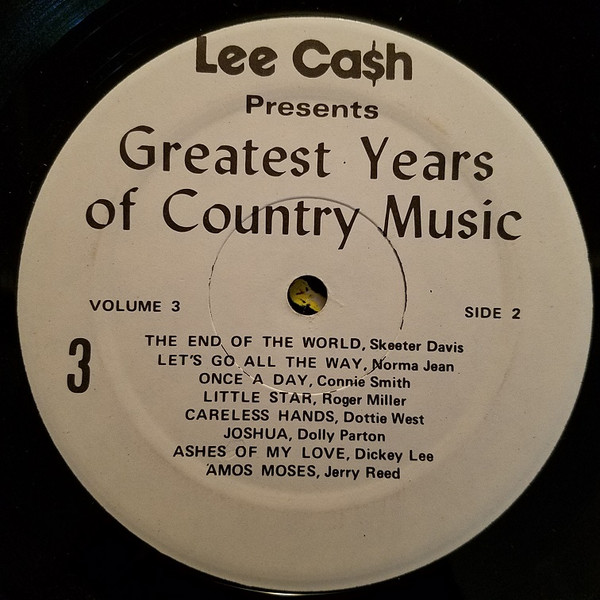 Cover zu Various - The History Of Country Music - Volume 3 | 1978 | Vinyl | Rock, Folk, World, & Country
