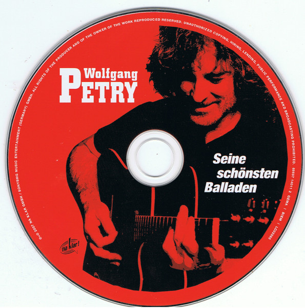 Cover zu Wolfgang Petry - Seine Schönsten Balladen | 2007 | Vinyl | Pop | Europe Schallplatten Ankauf