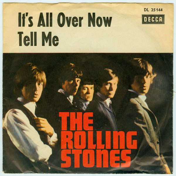 Cover zu The Rolling Stones - It's All Over Now / Tell Me | 1964 | Vinyl | Rock | Germany