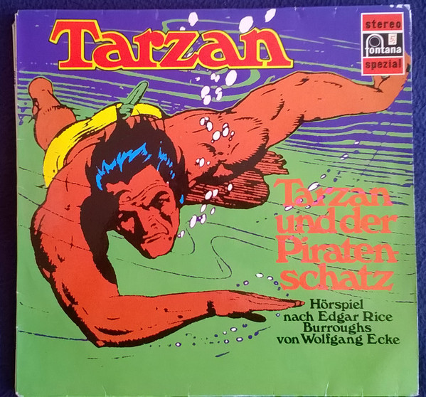 Cover zu Edgar Rice Burroughs, Wolfgang Ecke - Tarzan Und Der Piratenschatz | Vinyl | Non-Music, Children's | Germany