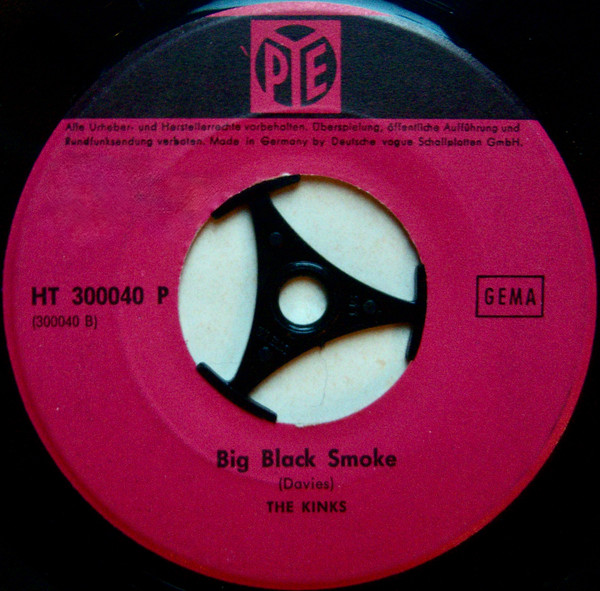 Cover zu The Kinks - Dead End Street | 1967 | Vinyl, 45 RPM, 7