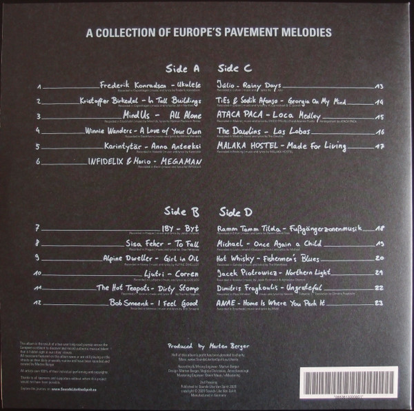 Cover zu Various - Sounds Like Van Spirit - A Collection Of Europe's Pavement Melodies | 2020 | Vinyl | Funk / Soul, Folk, World, & Country | Germany Schallplatten Ankauf