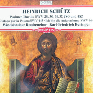Bild Heinrich Schütz, Windsbacher Knabenchor, Karl-Friedrich Beringer – Psalmen Davids SWV 28, 30, 31, 37, 280 Und 482 • Dialogo Per La Pascua SWV 443 • Ich Bin Die Auferstehung SWV 464 | 1983 Schallplatten Ankauf