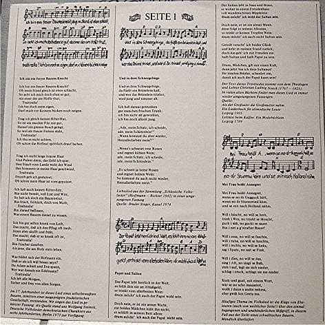 Cover zu Zupfgeigenhansel - Volkslieder 2 | 1977 | Vinyl | Rock, Folk, World, & Country | Germany Schallplatten Ankauf