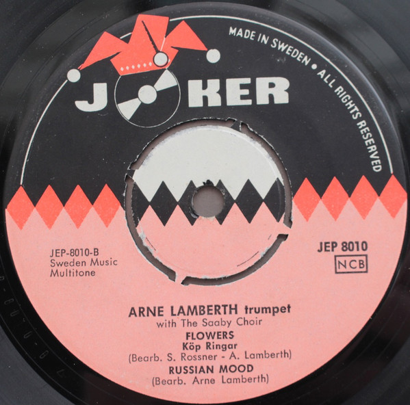Cover zu Arne Lamberth With Svend Saaby Koret - Volga Song | 1960 | Vinyl | Pop, Folk, World, & Country | Sweden