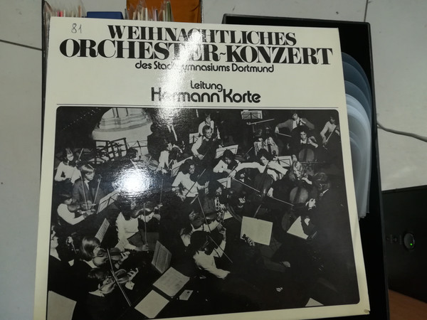 Cover zu Das Orchester des Stadtgymnasiums Dortmund, Hermann Korte - Weihnachtliches Orchester-Konzert | Vinyl | Classical | Germany Schallplatten Ankauf