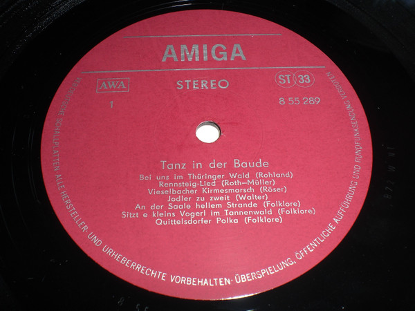 Cover zu Various - Tanz In Der Baude | 1972 | Vinyl | Folk, World, & Country | German Democratic Republic (GDR) Schallplatten Ankauf