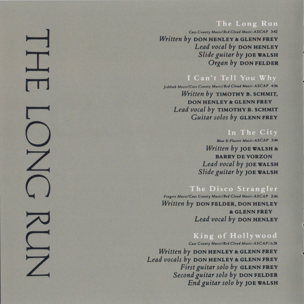 Cover zu Eagles - The Long Run | 2023 | Vinyl | Rock | US