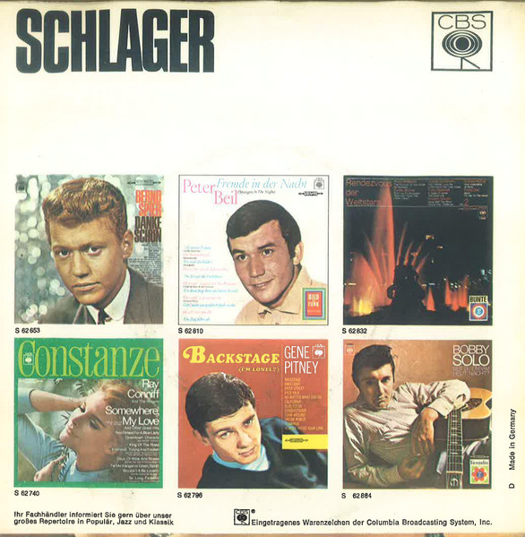 Cover zu Dunja Rajter - Schwarze Perlen | 1967 | Vinyl | Pop | Germany