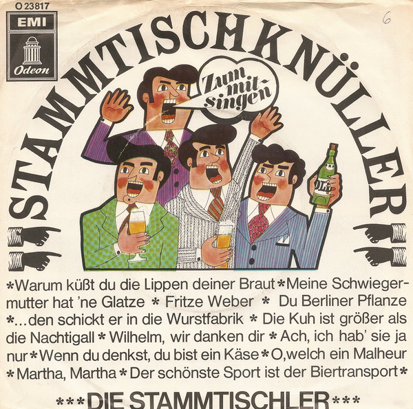 Cover zu Die Stammtischler - Stammtischknüller Zum Mitsingen | Vinyl | Pop | Germany