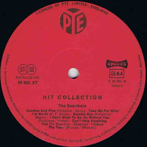 Cover zu The Searchers - Hit Collection | 1972 | 2xLP, Comp | Rock, Pop | Germany