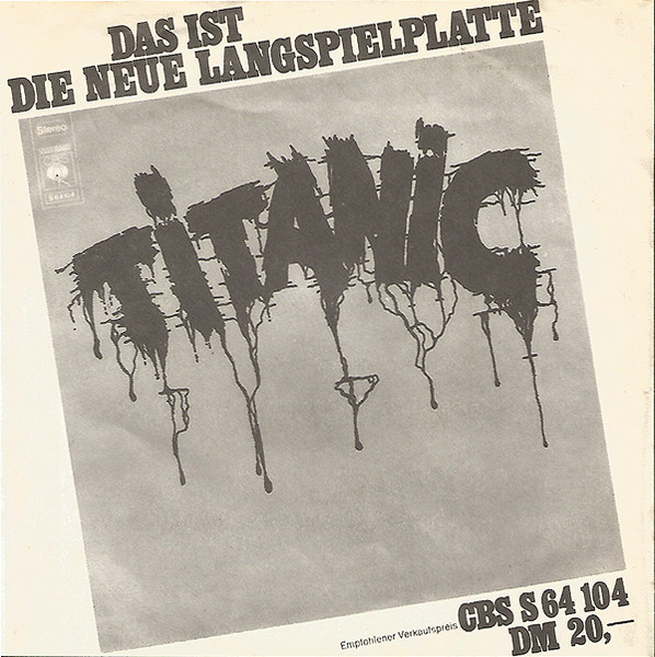 Cover zu Titanic (3) - Sing Fool Sing | 1970 | 7