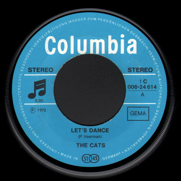 Cover zu The Cats - Let's Dance | 1972 | Vinyl, Stereo, 45 RPM, 7
