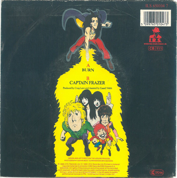 Cover zu Doctor & The Medics - Burn | 1986 | Vinyl | Rock | Europe