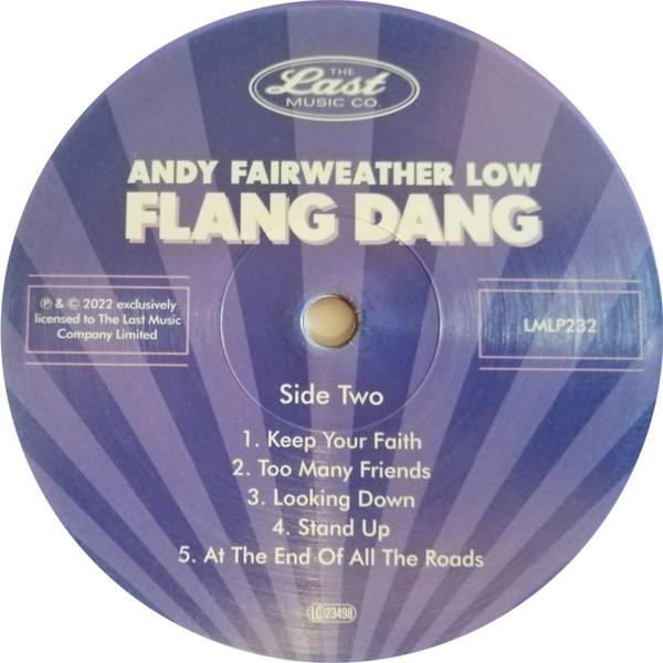 Cover zu Andy Fairweather-Low - Flang Dang | 2023 | Vinyl | Rock, Blues, Folk, World, & Country | UK & Europe