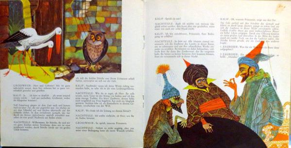 Cover zu Wilhelm Hauff - Die Geschichte Von Kalif Storch (Nach Wilhelm Hauff) | Vinyl | Non-Music, Children's | Germany