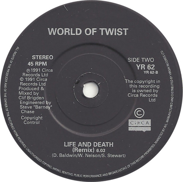 Cover zu World Of Twist - Sons Of The Stage | 1991 | Vinyl, 7
