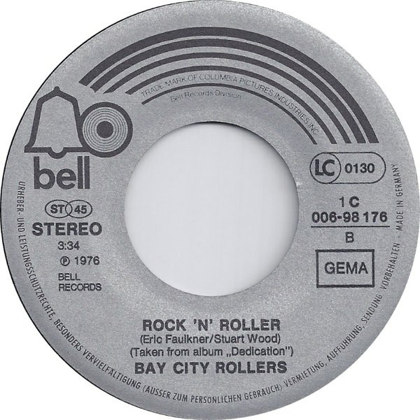 Cover zu Bay City Rollers - I Only Wanna Be With You | 1976 | 7