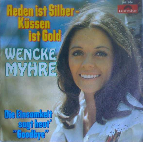 Cover zu Wencke Myhre - Reden Ist Silber - Küssen Ist Gold | 1974 | Vinyl | Pop | Germany Schallplatten Ankauf