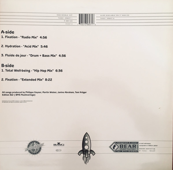 Cover zu Tsupa Coo - Fixation | 1996 | Vinyl | Electronic | Germany Schallplatten Ankauf