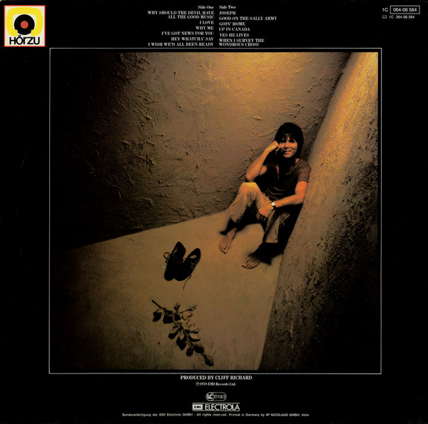 Cover zu Cliff Richard - Small Corners | 1978 | Vinyl | Rock, Pop | Germany Schallplatten Ankauf
