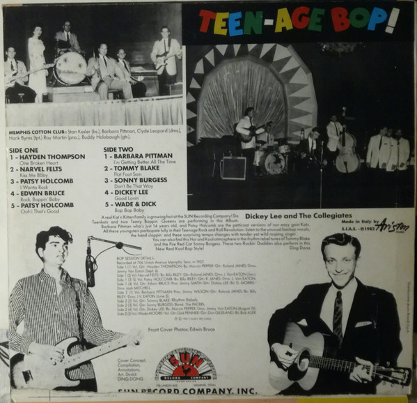Cover zu Various - Teen-Age Bop! | 1982 | Vinyl | Rock | Italy