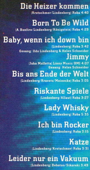 Cover zu Udo Lindenberg - Live - Intensivstationen | 1982 | 2xLP, Album, Gat | Rock | Germany