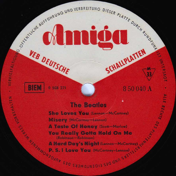Cover zu The Beatles - The Beatles | 1965 | Vinyl, LP, Mono, Compilation | Rock, Pop | German Democratic Republic (GDR) Schallplatten Ankauf
