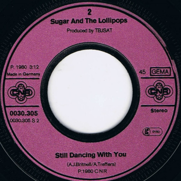 Cover zu Sugar & The Lollipops - I Can Dance | 1980 | 7