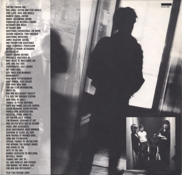 Cover zu The Del Fuegos - Boston, Mass. | 1985 | LP, Album | Rock | Germany Schallplatten Ankauf