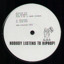 Cover zu Boo Selekta - Fuck U Up (I Hate Hip Hop) | 2003 | Vinyl | Electronic | Germany Schallplatten Ankauf