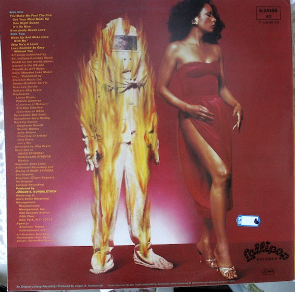 Cover zu Claudja Barry - Feel The Fire | 1979 | Vinyl | Funk / Soul | Germany Schallplatten Ankauf