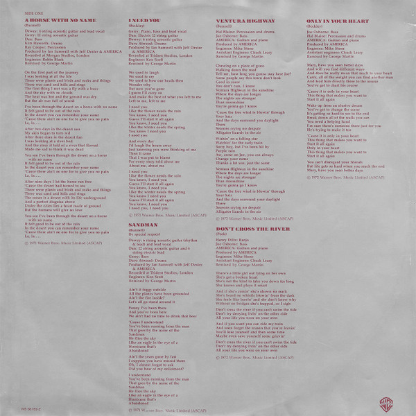 Cover zu America (2) - History · America's Greatest Hits | Vinyl | Rock | Germany