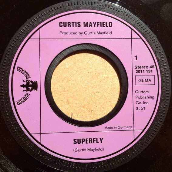 Cover zu Curtis Mayfield - Superfly | 1972 | Vinyl | Funk / Soul | Germany Schallplatten Ankauf