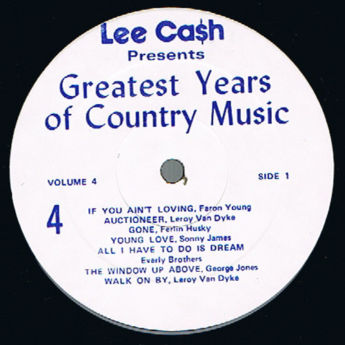 Cover zu Various - The History Of Country Music - Volume 4 | Vinyl | Rock, Folk, World, & Country Schallplatten Ankauf