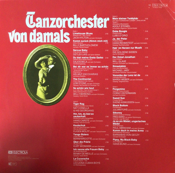 Cover zu Various - Tanzorchester Von Damals Vol. 3 | Vinyl | Jazz, Latin, Blues, Pop | Germany
