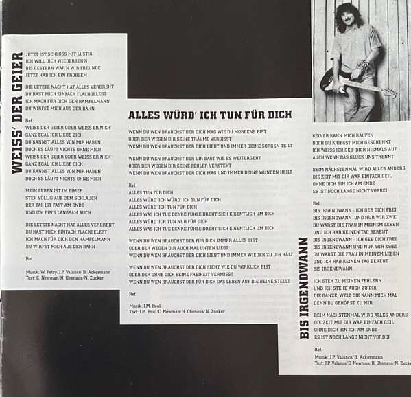 Cover zu Wolfgang Petry - Nie Genug | 1997 | Vinyl | Electronic, Rock, Pop | Europe