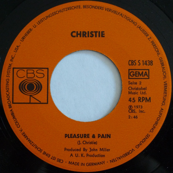 Cover zu Christie - The Dealer (Down And Losin') | 1973 | Vinyl | Rock | Germany