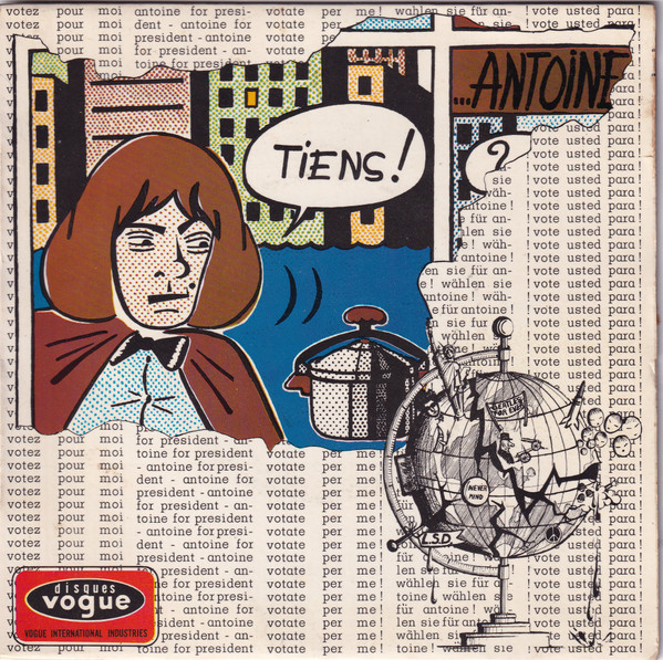 Cover zu Antoine (2) - Votez Pour Moi | 1966 | Vinyl | Rock, Pop | France