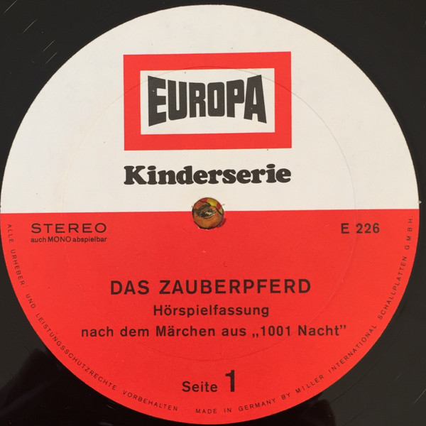 Cover zu Claudius Brac - Das Zauberpferd | 1967 | Vinyl | Non-Music | Germany