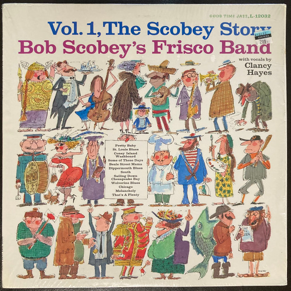 Cover zu Bob Scobey's Frisco Band - Vol. 1, The Scobey Story | Vinyl | Jazz | US Schallplatten Ankauf