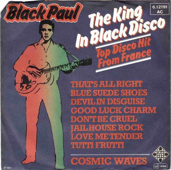 Cover zu Black Paul - The King In Black Disco | 1977 | Vinyl | Rock, Pop | Germany Schallplatten Ankauf