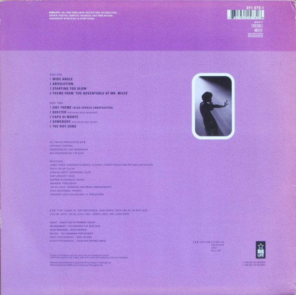 Cover zu The James Taylor Quartet - Absolute - J.T.Q. Live | LP, Album Schallplatten Ankauf
