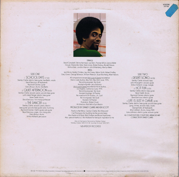 Cover zu Stanley Clarke - School Days | LP, Album, CBS Schallplatten Ankauf